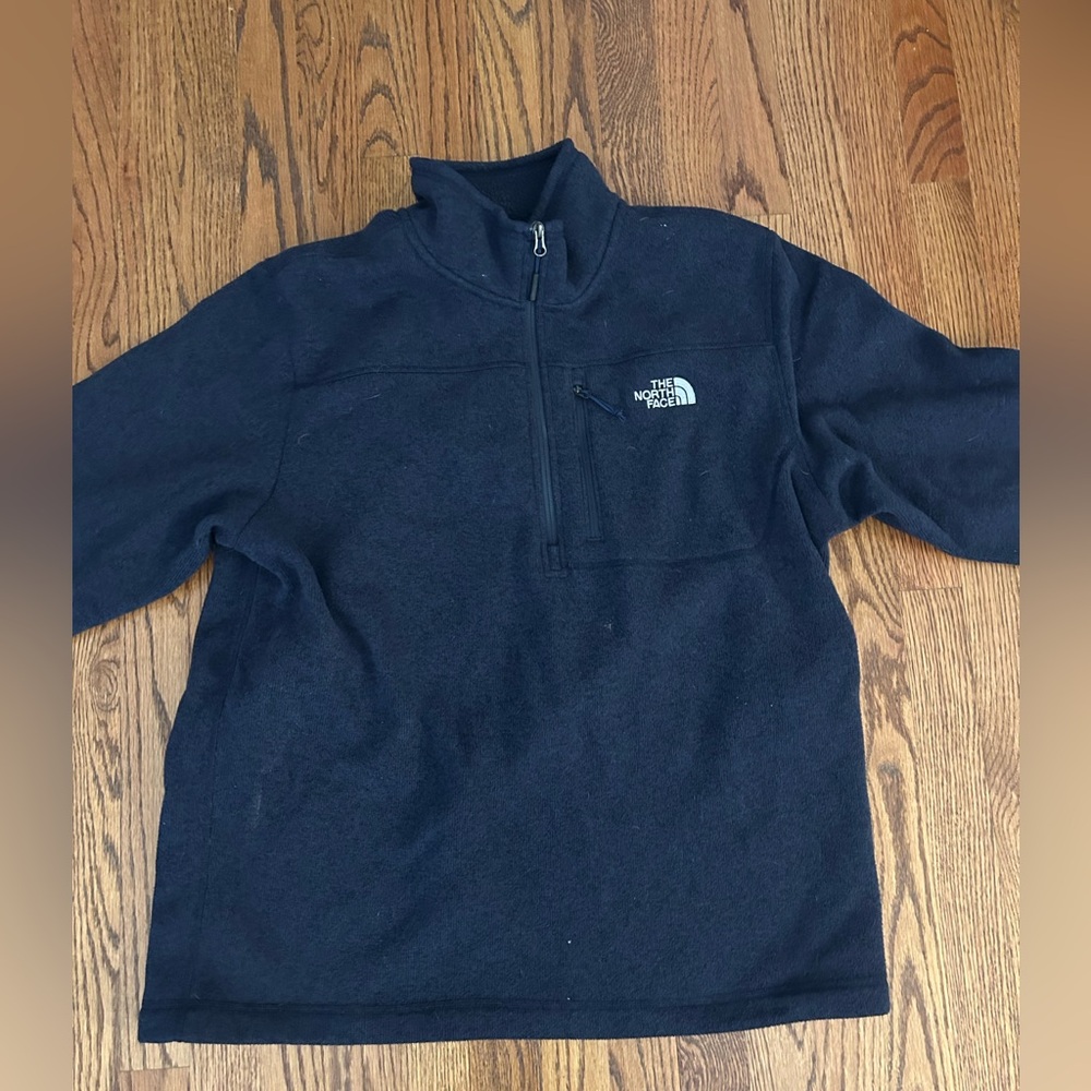The North Face Black Quarter-Zip Fleece Pullover